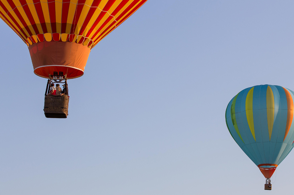 Vol libre en ballon Montgolfiere, La Rouquette